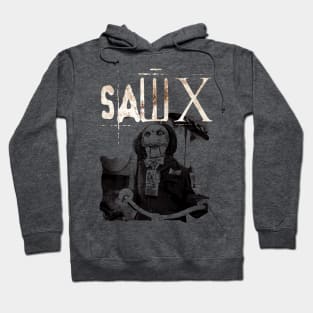 SAW X Tobin Bell as John Kramer movie graphic design poster Hoodie